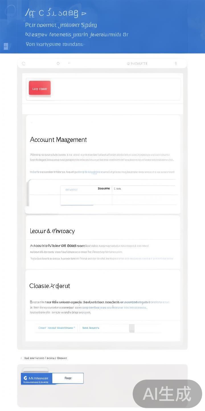 爱游戏体育账号注销步骤全攻略:详细操作流程与注意事项 在账户设置页面,滚动查找“账号管理”或“安全与隐私